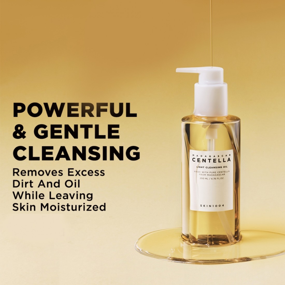 SKin 1004 Centella light cleansing oil ( 200 ml ) - Image 2