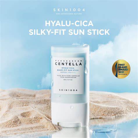 Madagascar centella hyalu-cica silky-fit-sun stick ( 20 g )