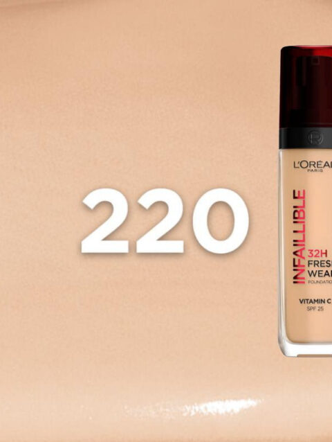 Loreal paris Infallible Foundation 220