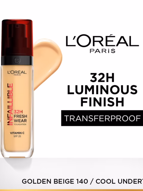 Loreal paris Infallible Foundation 140