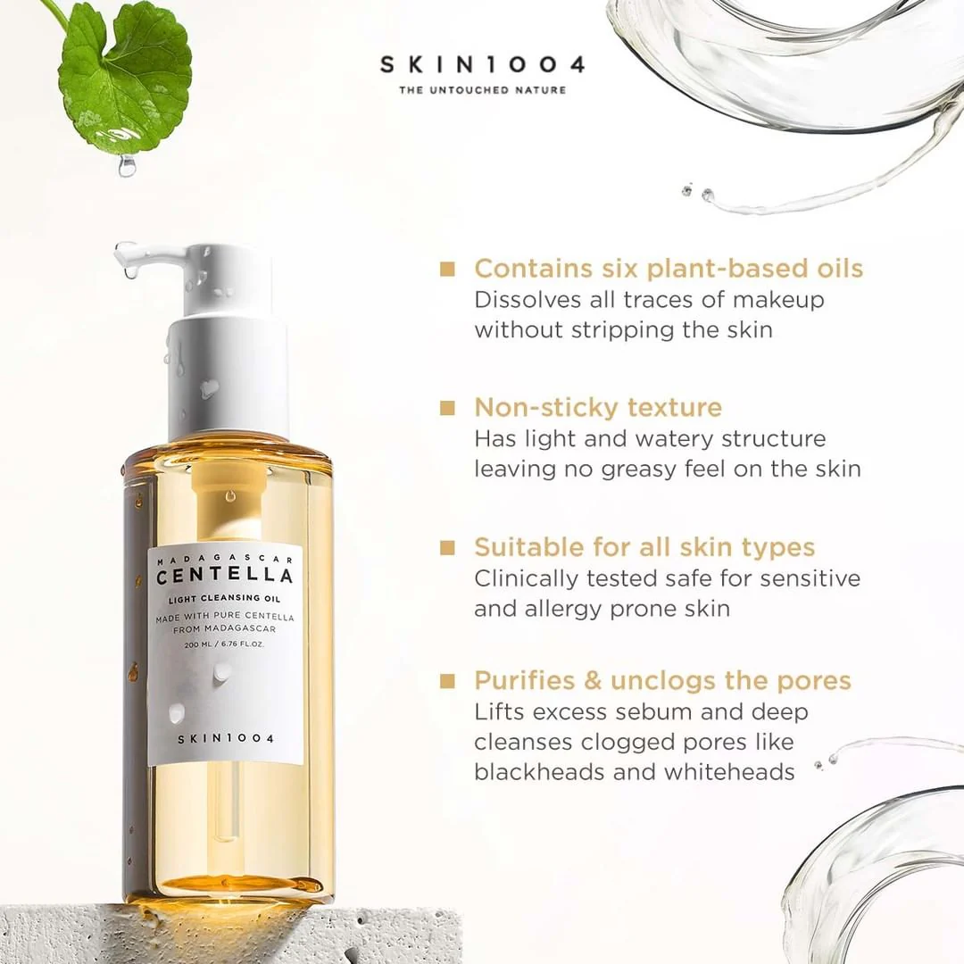 SKin 1004 Centella light cleansing oil ( 200 ml ) - Image 3