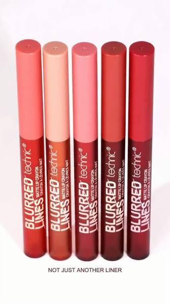 Technic Blurred Lines Matte Lip Crayon " Sepia " - Image 4