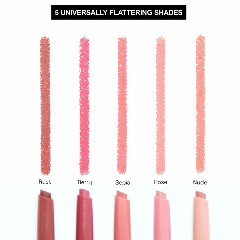 Technic Blurred Lines Matte Lip Crayon " Sepia " - Image 6