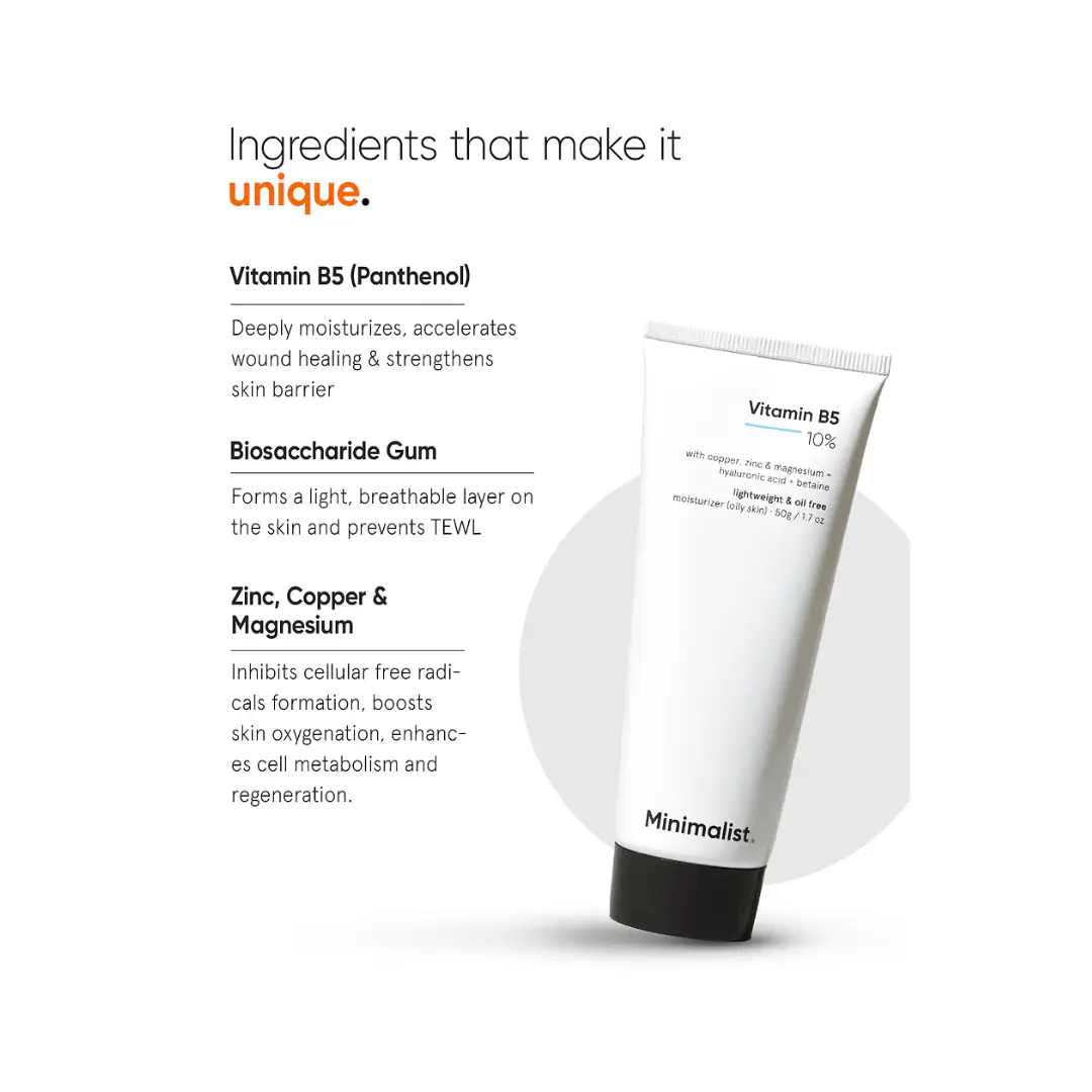 Minimalist Vitamin B5 10 Moisturizer ( 50 g ) - Image 3