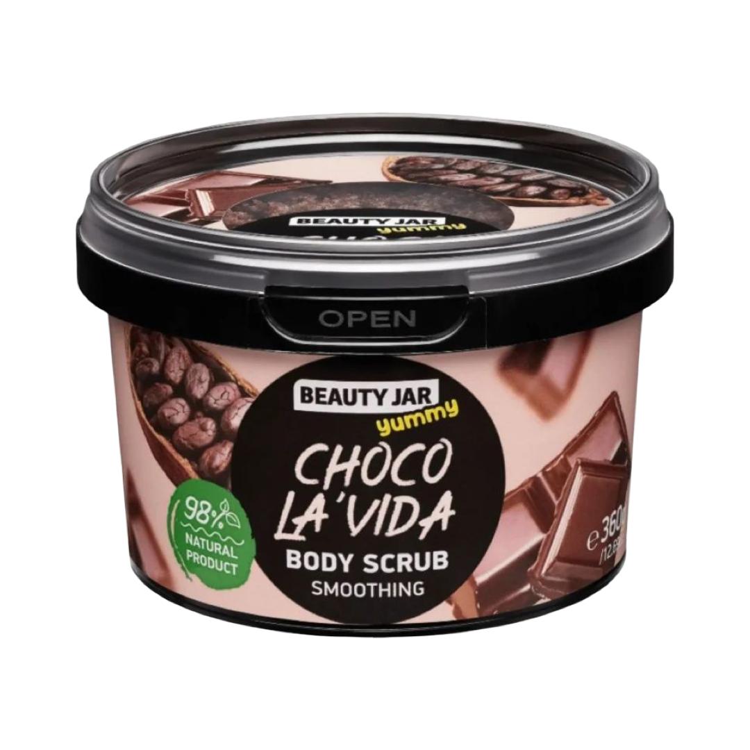 Beauty Jar Yummy Choco La Vida Smoothing Body Scrub ( 360g ) - Image 2