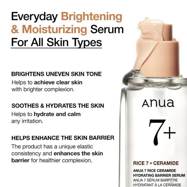 Anua Rice Ceramide 7 Hydrating Barrier Serum ( 50 ml ) - Image 2