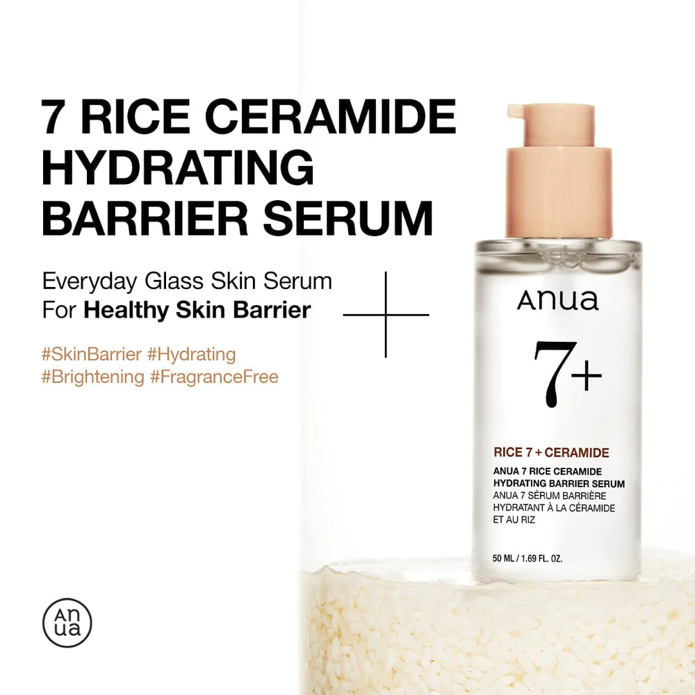 Anua Rice Ceramide 7 Hydrating Barrier Serum ( 50 ml ) - Image 3