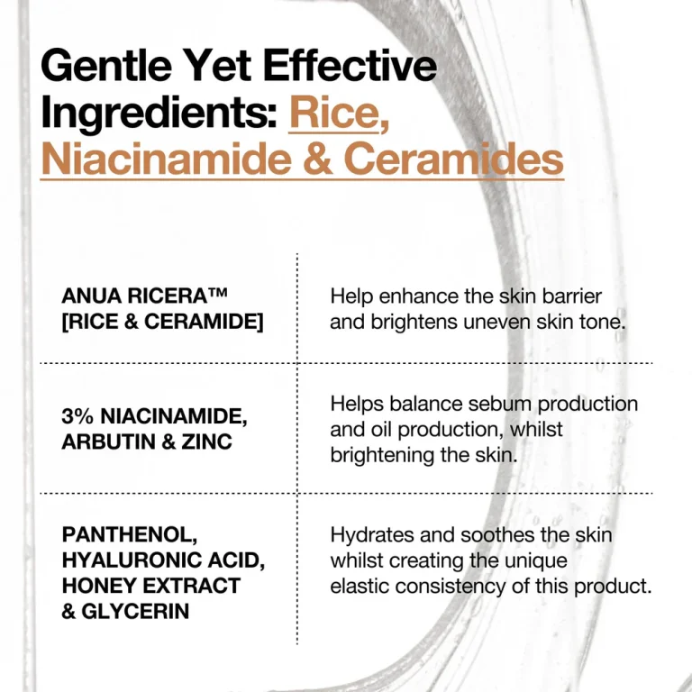Anua Rice Ceramide 7 Hydrating Barrier Serum ( 50 ml ) - Image 4