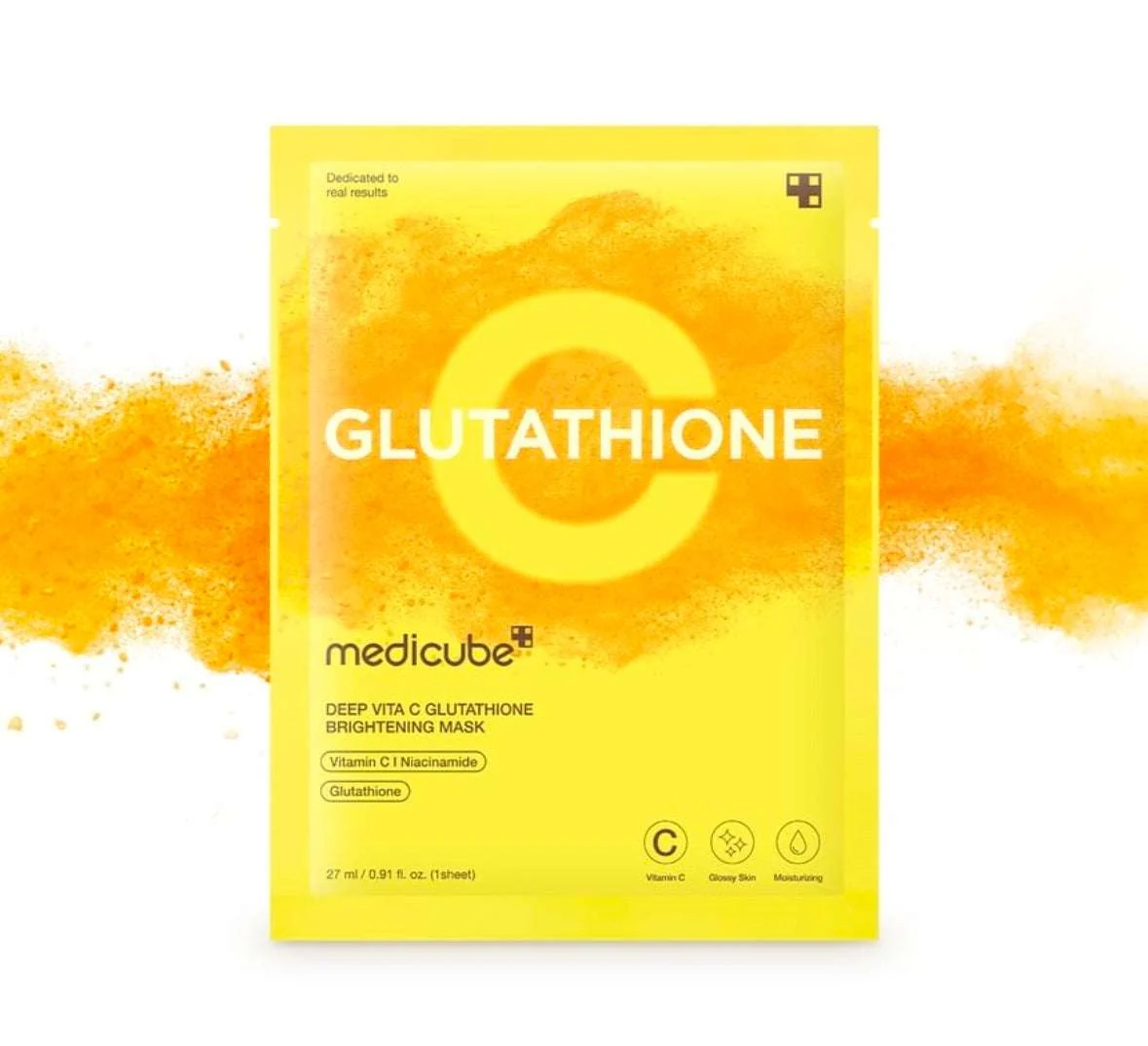 Medicube - Deep Vita C Glutathione Brightening Mask - 1 each - Image 4